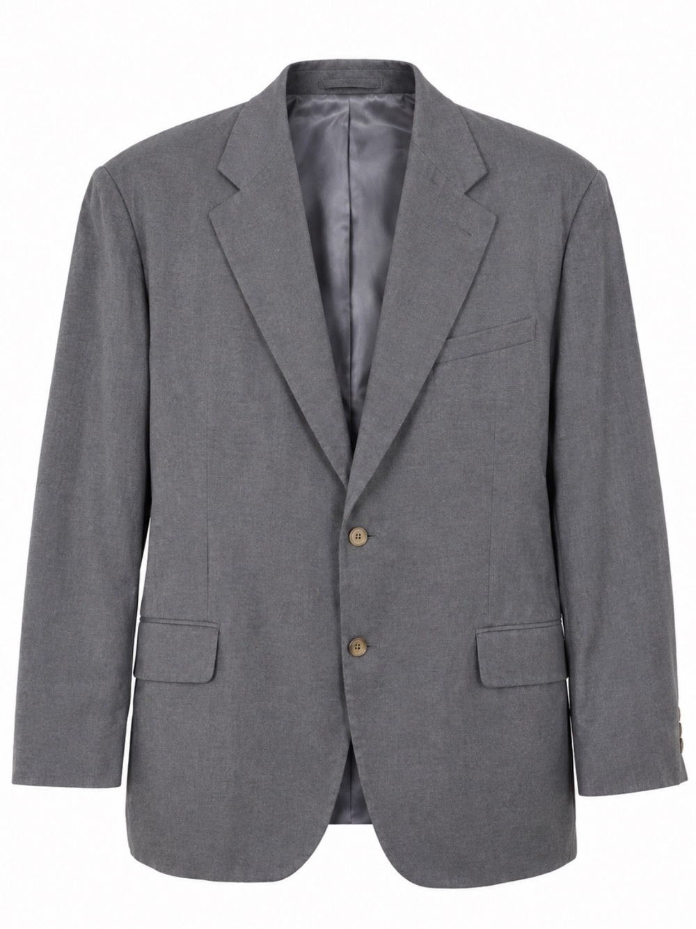 Ermenegildo zegna vintage fine worsted super 100s wool black blazer size 56